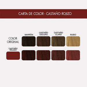 Tinte de Cejas y Pestañas - Castaño Rojizo