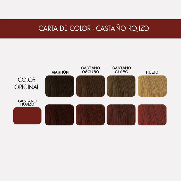 Tinte de Cejas y Pestañas - Castaño Rojizo